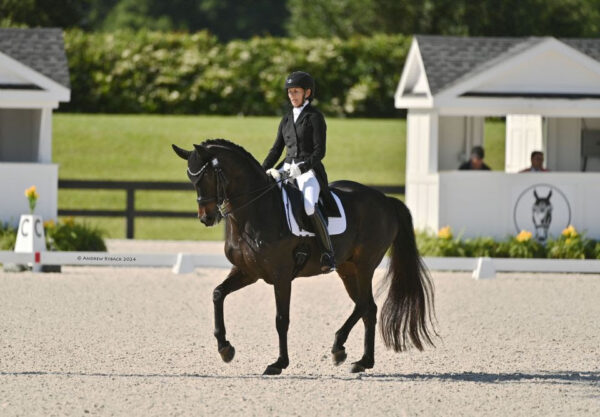 Mikala Münter at the World Equestrian Center Ocala