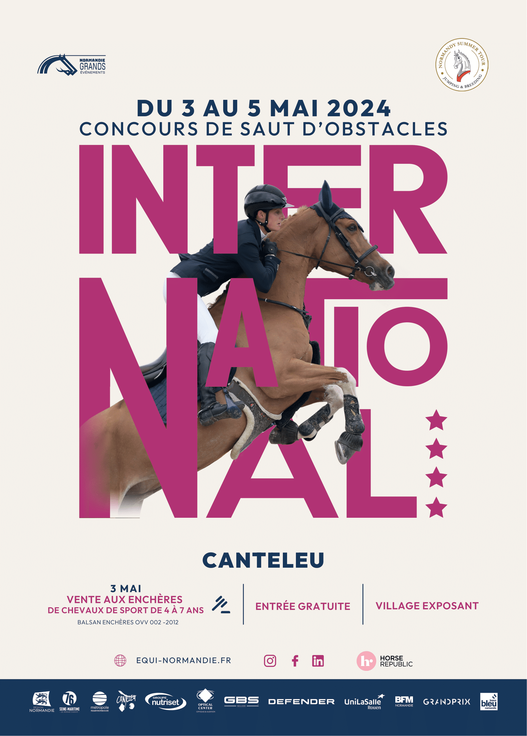 Jumping International de Canteleu 4* locandina