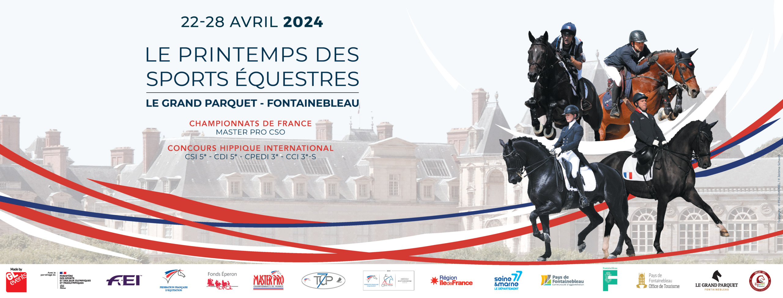 Printemps des Sports Equestres, Fontainebleau: CPEDI 3* e CCI3*, i campioni accolti all'inizio della prossima settimana 1 Sports de Printemps 2024 paraolimpiadi e eventing.