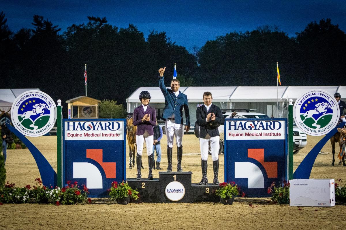 I migliori binomi di salto ostacoli, nel Kentucky CSI4*. 1 Kentucky Trhee days events lexington 2024