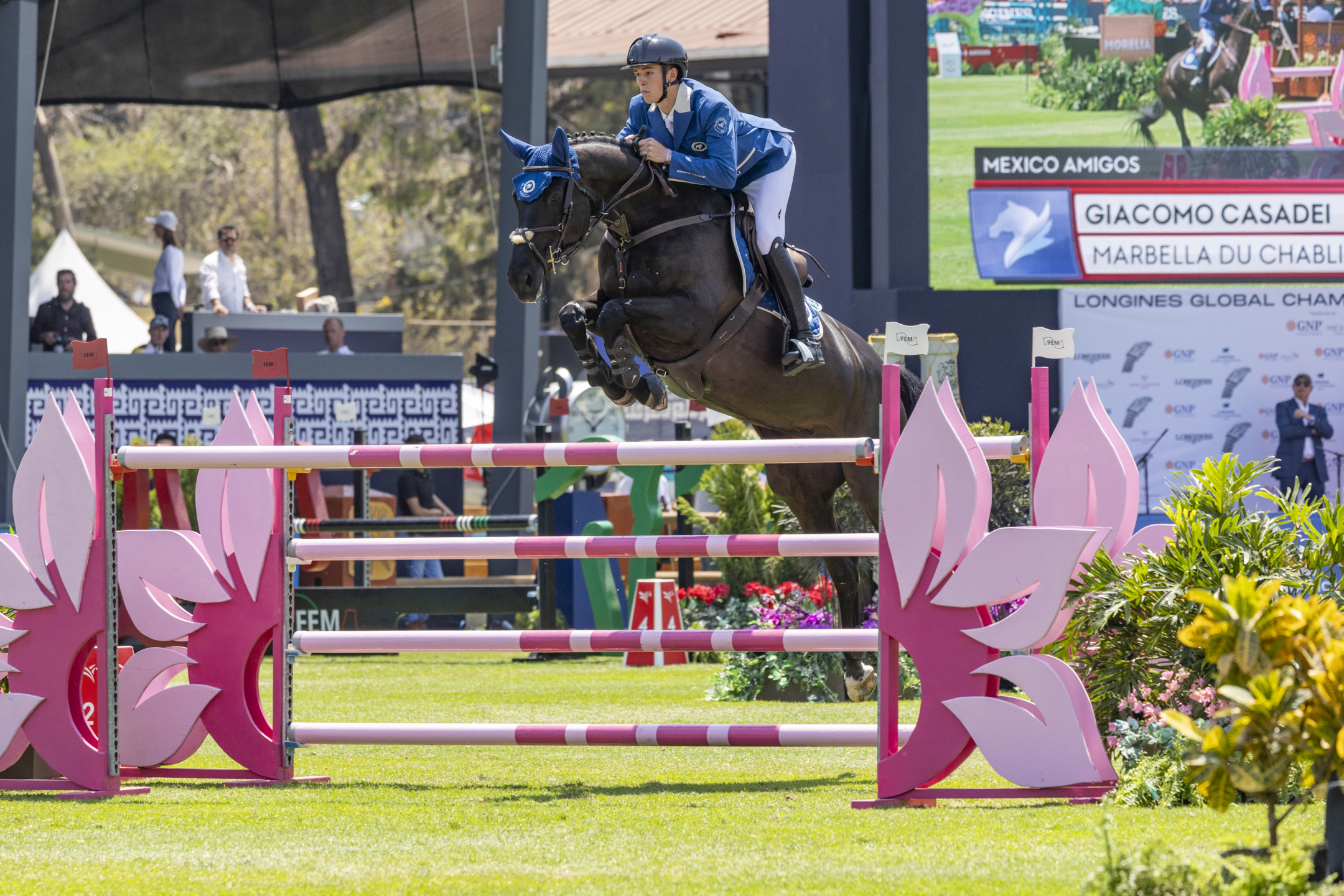 Casadei Giacomo ITA riding Marbella du