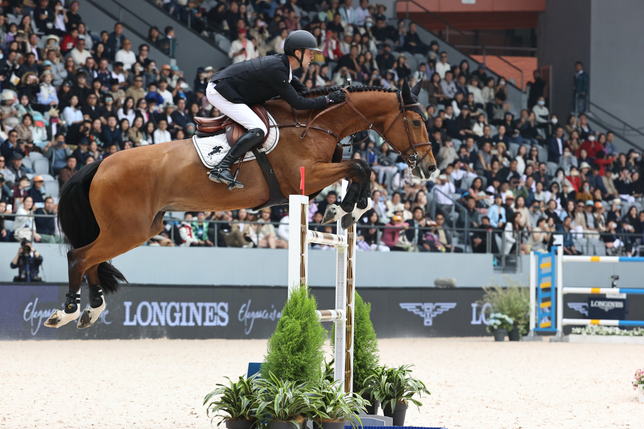 Gilles Thomas vince il Longines Global Champions Tour Grand Prix di Shangai 2 Gilles Thomas LGCT Shanghai