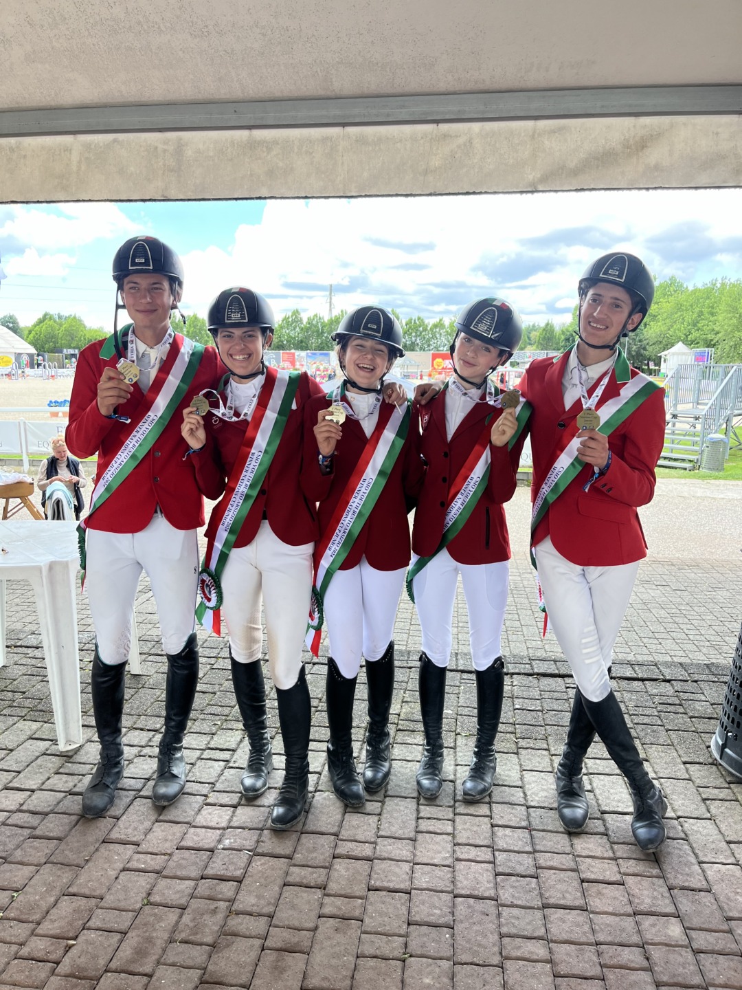 First laps of honor at the Fei Nations Cup Youth in Busto Arsizio 2 IMG 4862 1 1