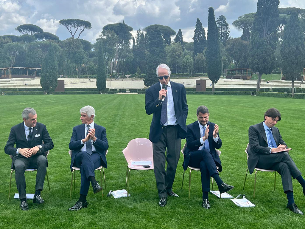 Presentata a Piazza di Siena la 91esima edizione dello CSIO di Roma. 1 Presentazione CSIO di Roma 2024