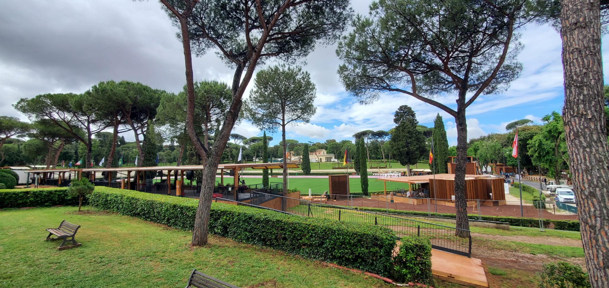 Tutto è pronto per la 91ª edizione dello CSIO di Roma - Master D'Inzeo a Villa Borghese 1 CSIO Piazza di Siena 2024 tutto è pronto.