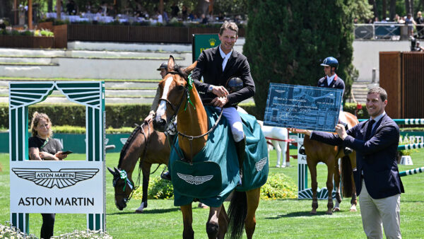 Kevin Staut vincigtore venerdì 24/5 a Piazza di Siena