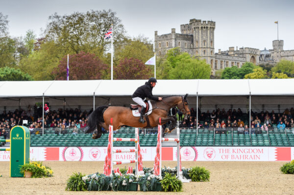 Royal Windsor Horse Show Shane Breen (IRL) riding Cato Boy