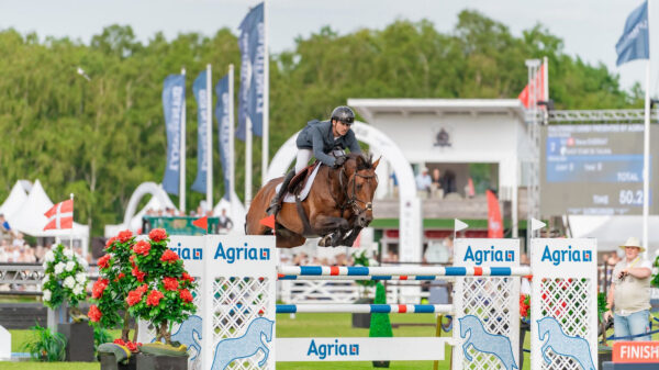 Steve Guerdat and Easy Star de Talma during Falsterbo Horse Show 2023