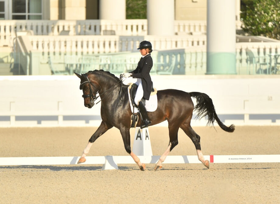 Justine Boyer e Campanero HGF conquistano la divisione Junior CDI all'Hampton Green Farms WEC May Dressage CDI3* Presentato da Lugaano Diammonds. 2 dressage 2