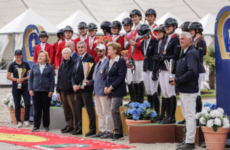 Italian Team first place, Chech Republic second place, France third place - Csio Junior Fei Nations Cup of Busto Arsizio - ITA - 15-19 May 2024 - Etrea Sport Horses
