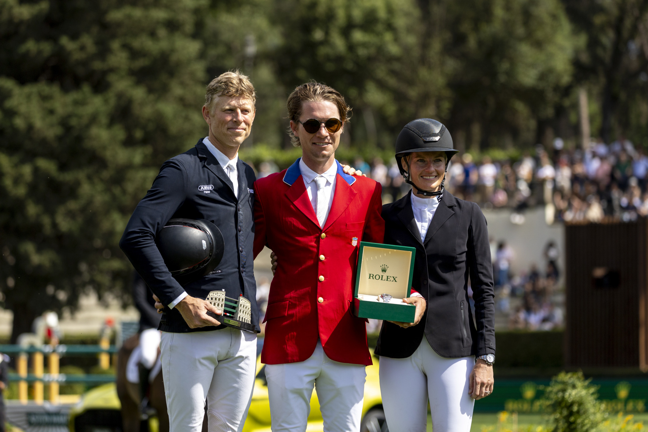 Petronella Andersson: un talento cresciuto tra i cavalli 2 prizegiving GP ROMA 20240526 SS356322