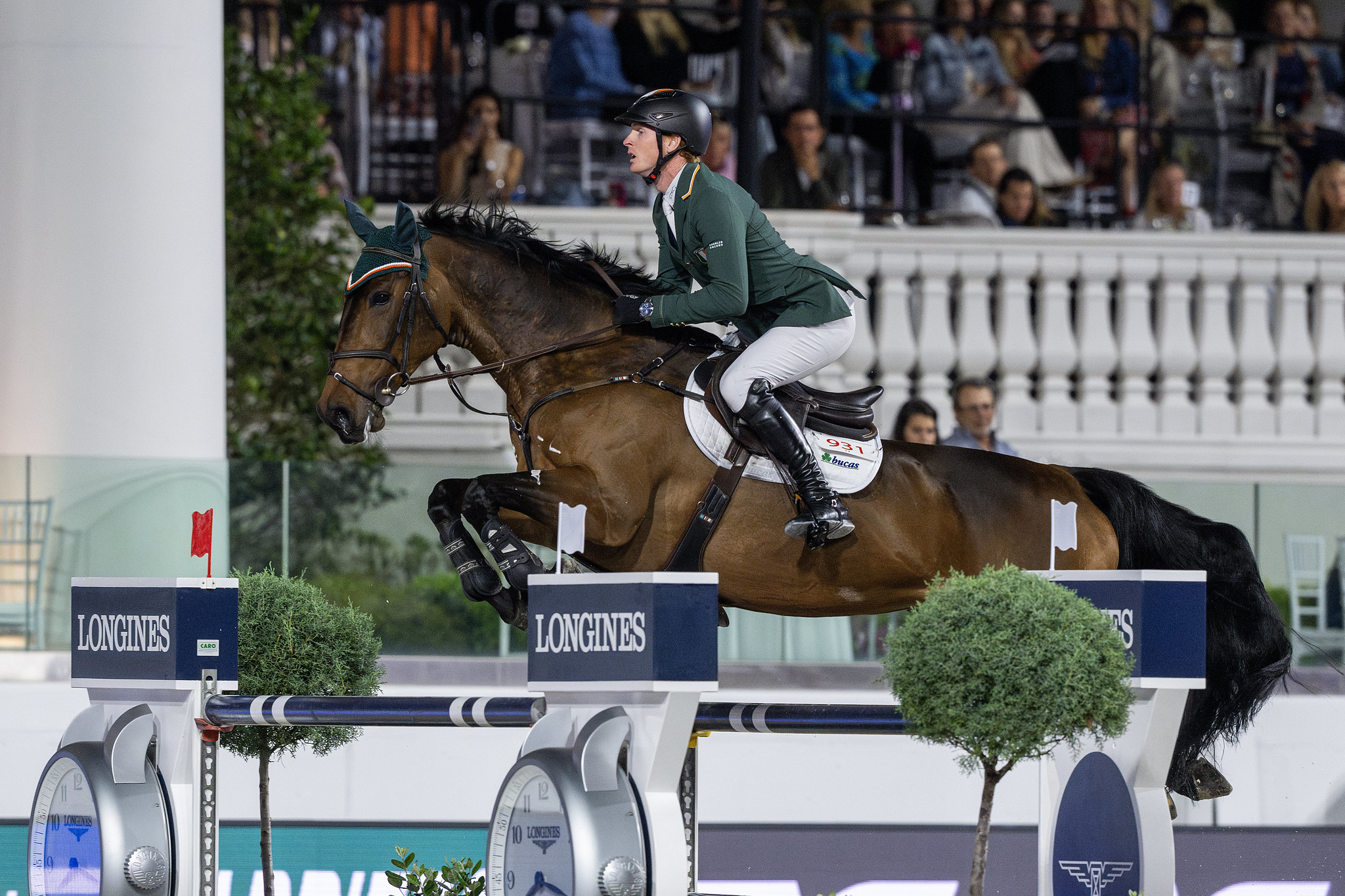 Longines League of Nations: i cavalieri attesi a Rotterdam per l'ultima tappa 1 Daniel Coyle in sella a Legacy nella seconda tappa della Longines League of Nations a Ocala