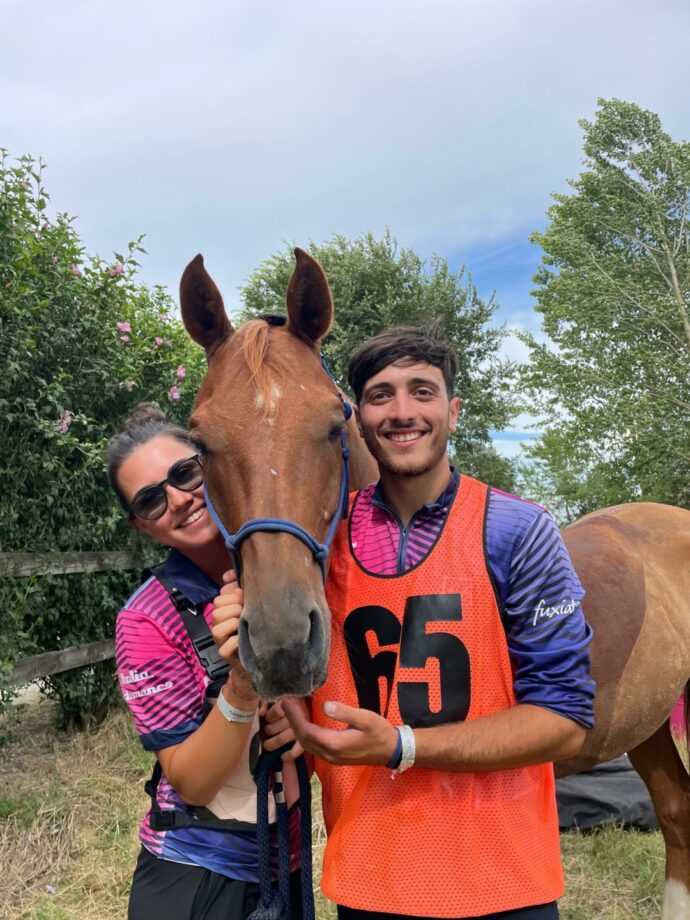 Endurance Equestre. Doblete per i binomi del Fuxiateam nelle gare internazionali a Sannazzaro dè Burgondi. 2 Foto Federico Valeri oro 120 quinta tappa FISE 2024