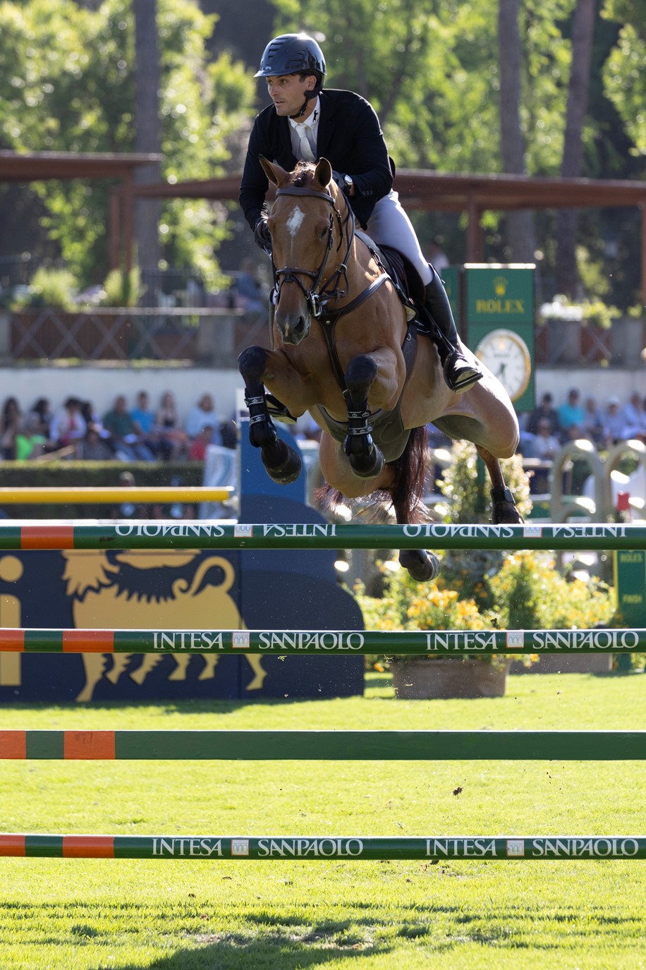 Giacomo Bassi, made his long life dream come true by participating in this year’s Piazza Di Siena edition