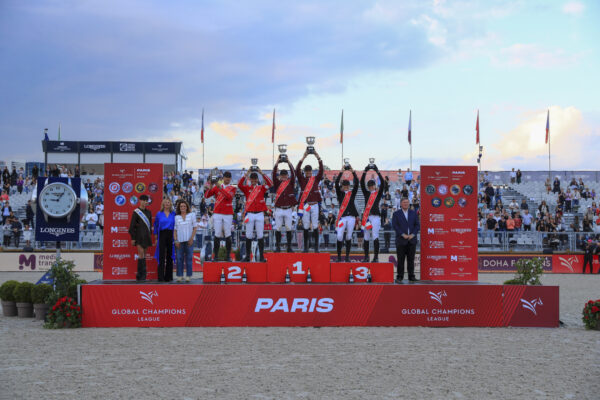 Podio della GCL di Parigi