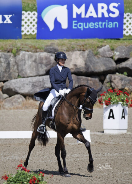 Lucienne Bellissimo (GBR) e Dyri © Foto Cealy Tetley