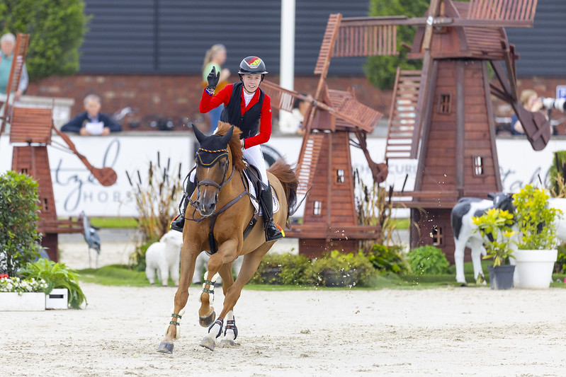Kronenberg 2024, Campionati Europei Giovanili di Salto Ostacoli: i migliori azzurrini e i podi delle finali individuali 6 Brianne Beerbaum con Carrero T Z