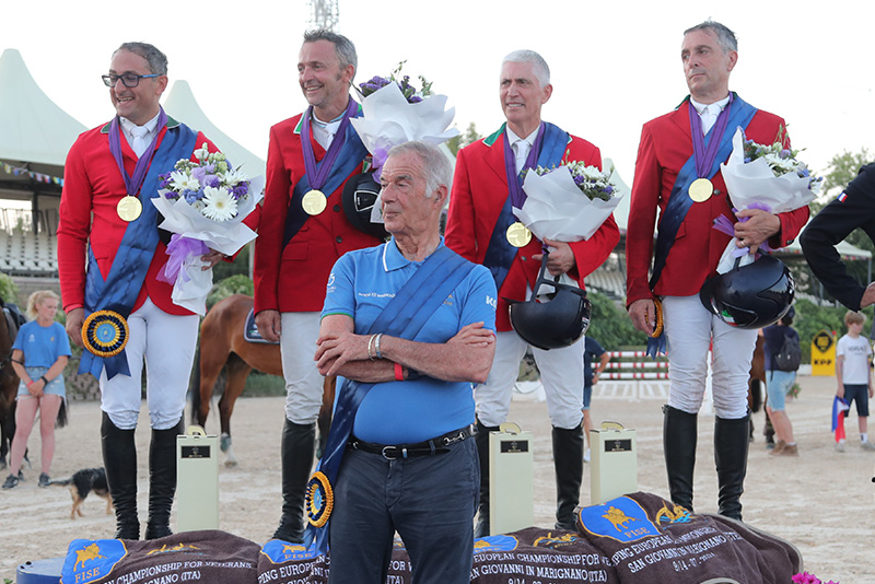 Italia Campione d’Europa di salto ostacoli Veterans 2024 1 IMG 7386