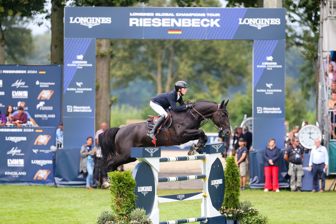 Thibeau Spits secures biggest career win in Longines Global Champions Tour Grand Prix of Riesenbeck 1 LGCT Grand Prix di Riesenbeck vinto da Thibeau Spitz