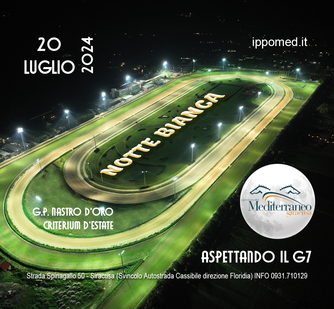 Notte Bianca all'Ippodromo del Mediterraneo 1 Notte Bianca ippodromo del Mediterraneo