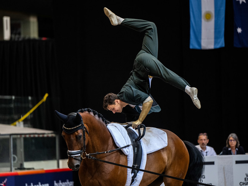 Campionati di Volteggio, Bern 2024: Europei Giovanili e Mondiali Senior 8 THEO GARDIES