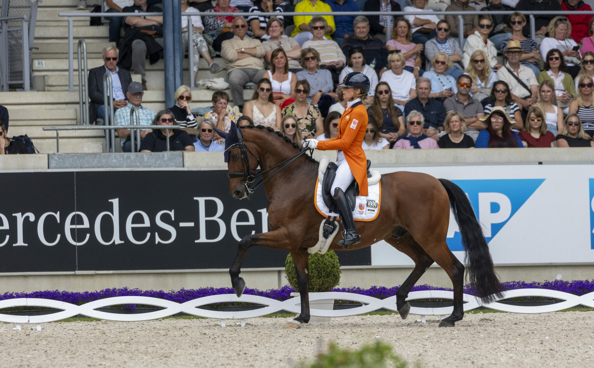 Parigi 2024: la Danimarca domina la prima giornata di Dressage 1 Dinja VAN LIERE al CHIO Aachen 2024