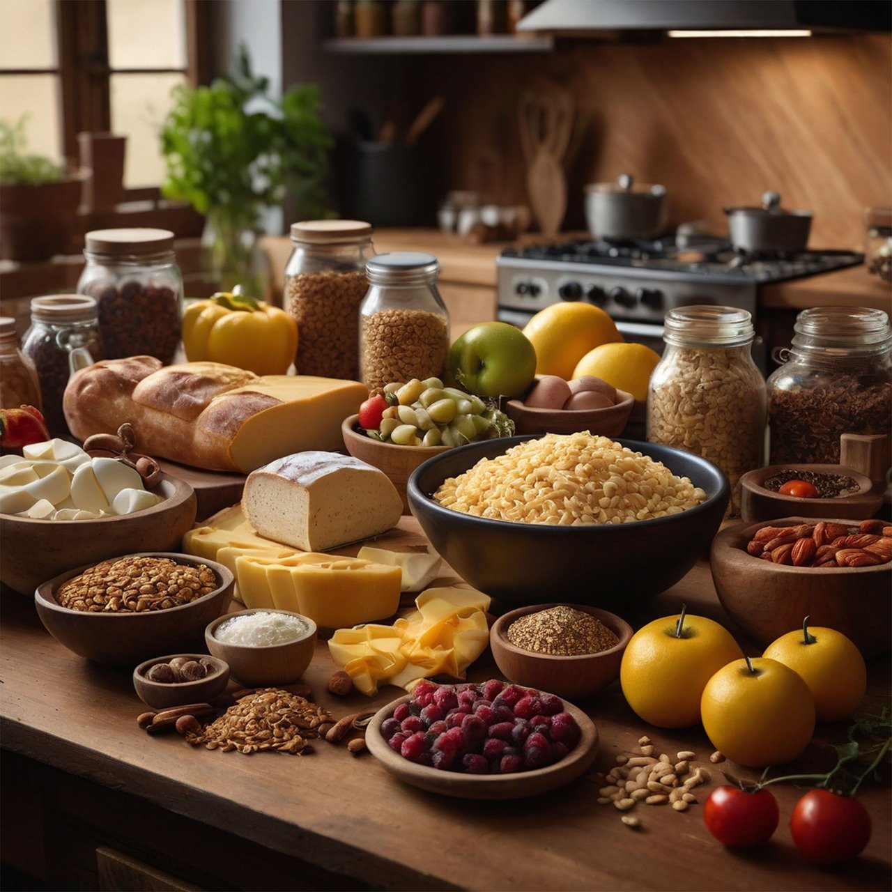 Consigli nutrizionali per il benessere della persona e dell'atleta 1 Alimentazione completa in una cucina adatta per garantire il benessere della persona