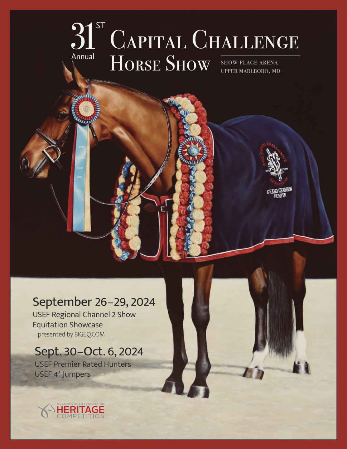 Aperte le iscrizioni per il Capital Challenge Horse Show 2024 di Upper Marlboro 1 Capitale Challenge Horse Show 2024