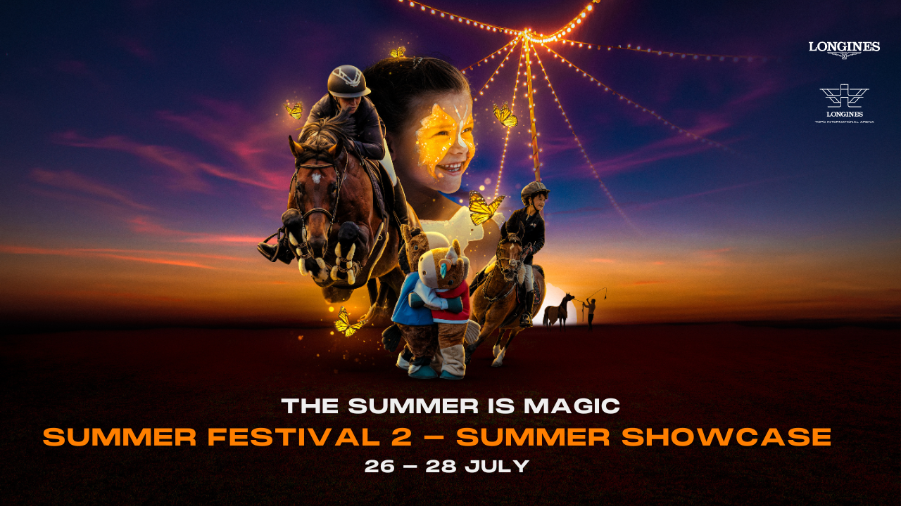 Top Riders in gara al Summer Festival 2 - Summer Showcase alla Longines Tops International Arena. 1 Longines International Tops Arena 2024 Summer 2 2024