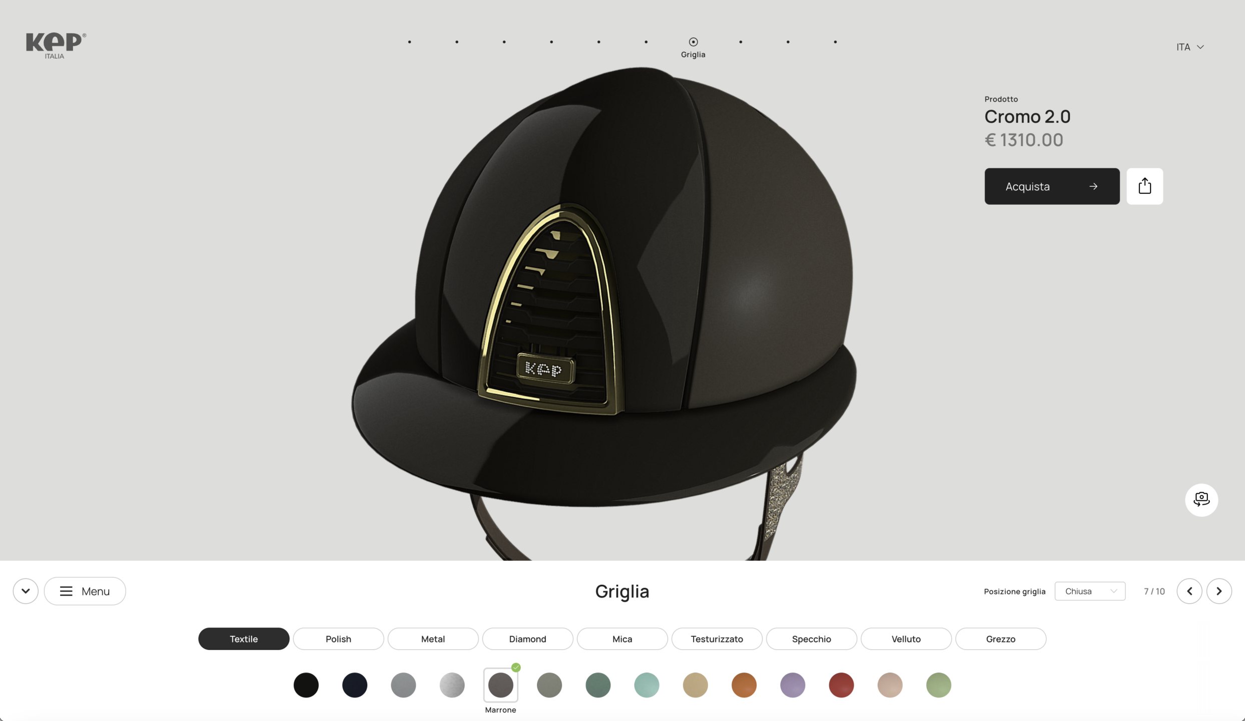 Nuovi configuratori KEP Italia cromo 2.0, E-Light e Keppy 3 Cromo 2.0