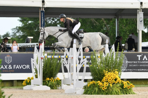 Kristen Vanderveen (USA) su Bull Run’s Hesed