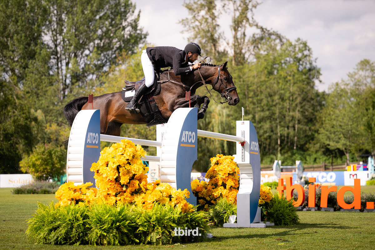 Chawke and Daido van't Ruytershof Z Secure Second Consecutive Victory in CSI3* ATCO Cup 1 James Chawke Daido vant Ruytershof Z. All photos ©tbird Kim Gaudry
