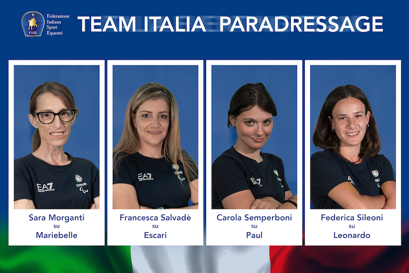 La Federazione Italiana Sport Equestri, in accordo con il Comitato Italiano Paralimpico, ha inoltrato le convocazioni alle atlete azzurre . 1 Giochi Paralimpici Parigi 2024.