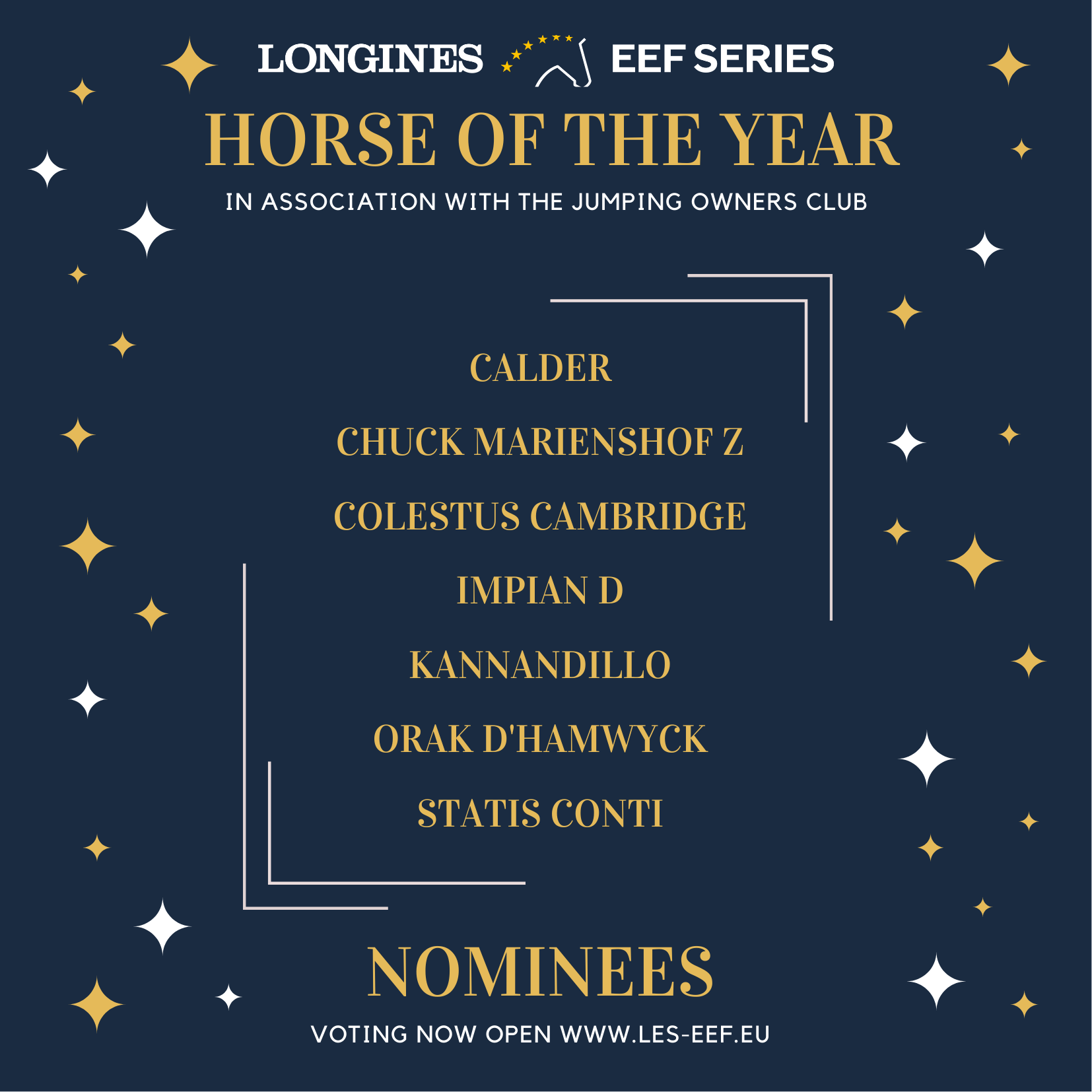 Longines EEF Series Horse of the Year in associazione con il Jumping Owners Club. 1 Jumping Owners Series EEF Longines 2024
