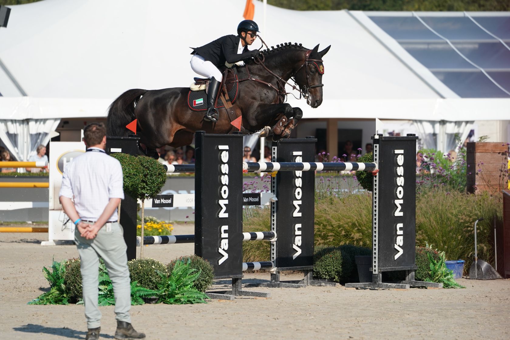 Omar Abdul Aziz Al Marzooqi trionfa nel FEI Zangersheide Sires of the World 1 Enjoy de la Mure - Omar Abdul Aziz Al Marzooqi - ©Sportfot Zangersheide