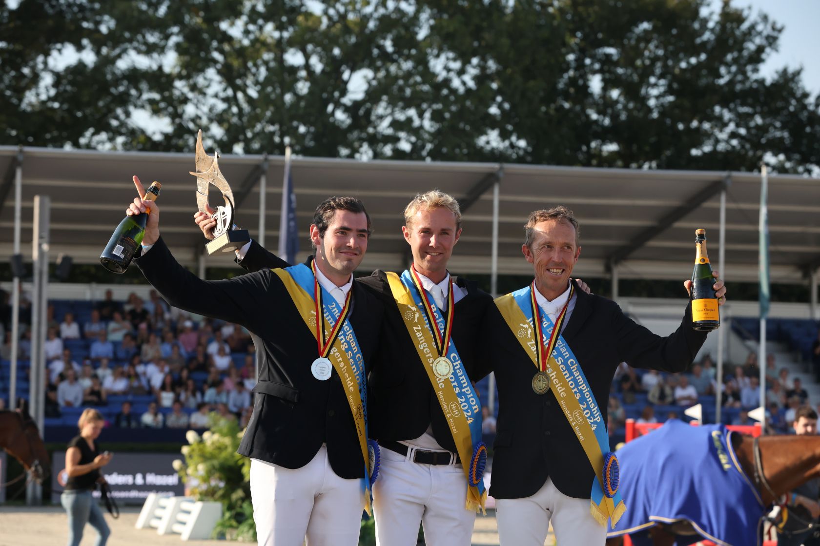 Gilles Thomas si conferma nuovamente Campione Belga 1 Podio del Campionato Belga 2024, vince ancora Gilles Thomas