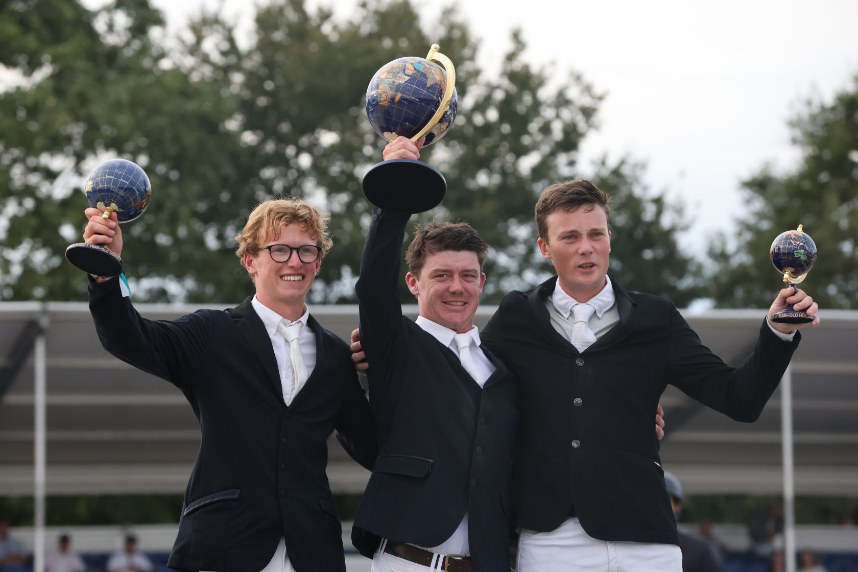 Medaglia d'oro per Michael Pender e HHS Mercedes ai Mondiali di Lanaken nei 7 anni 1 Podio del Campionato del mondo 7 anni di Lanaken, vince Michael Pender