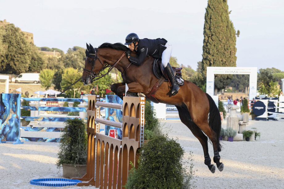 I Madrid in Motion conquistano la tappa romana della GCL al Circo Massimo 3 Alvarez Aznar Eduardo ESP Riding Rokfeller de Pleville Bois Margot CSI5 LGCT 10 160 Roma 20240831 02SG8483