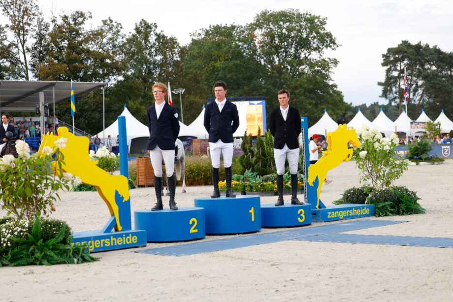 Michael Pender and HHS Mercedes Triumph at 7-Year-Old World Championships in Lanaken 3 IMG 0832
