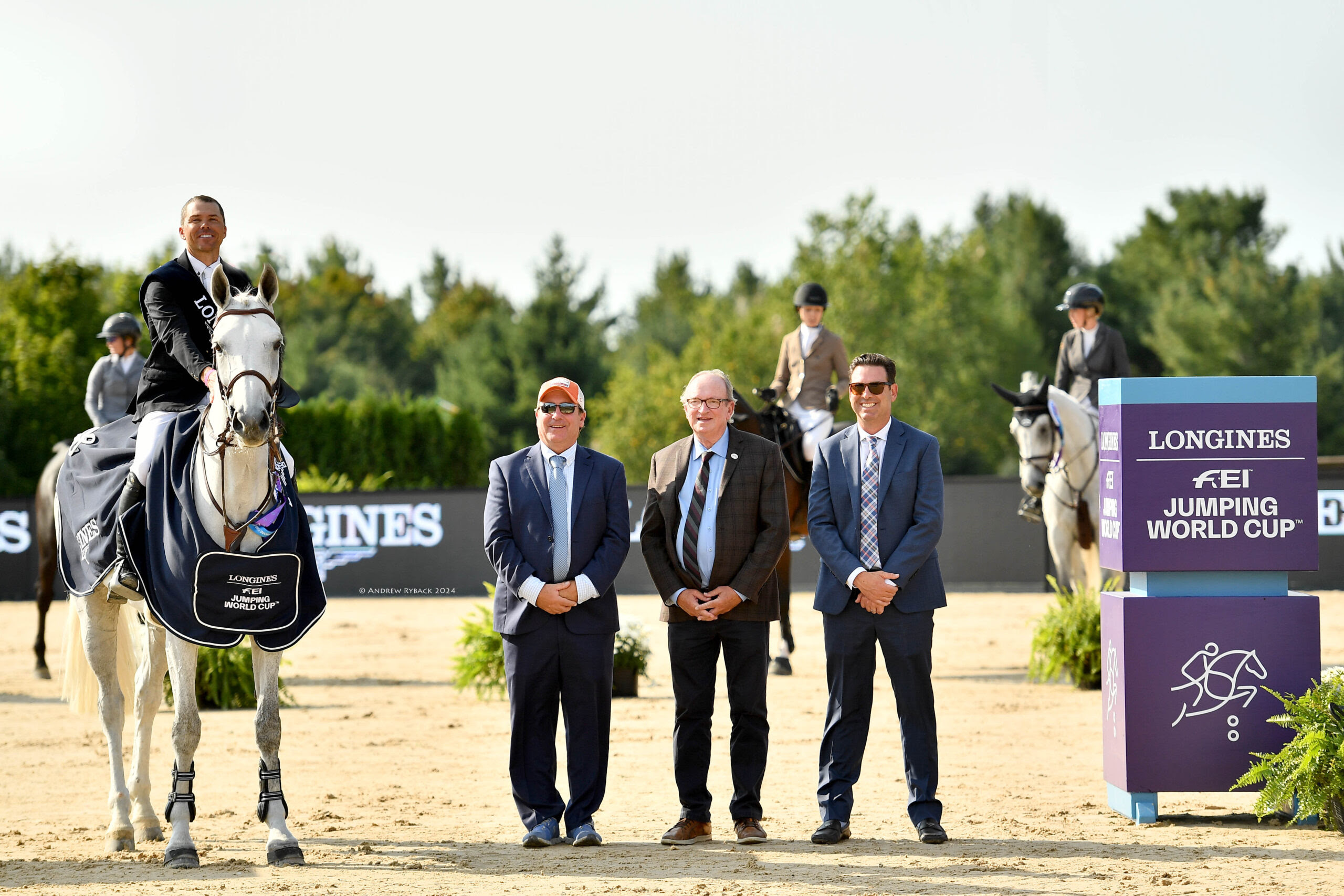 Kent Farrington e Greya protagonisti al CSI5*-W Longines FEI Jumping World Cup di Traverse City 1 Kent Farrington in sella a Greya