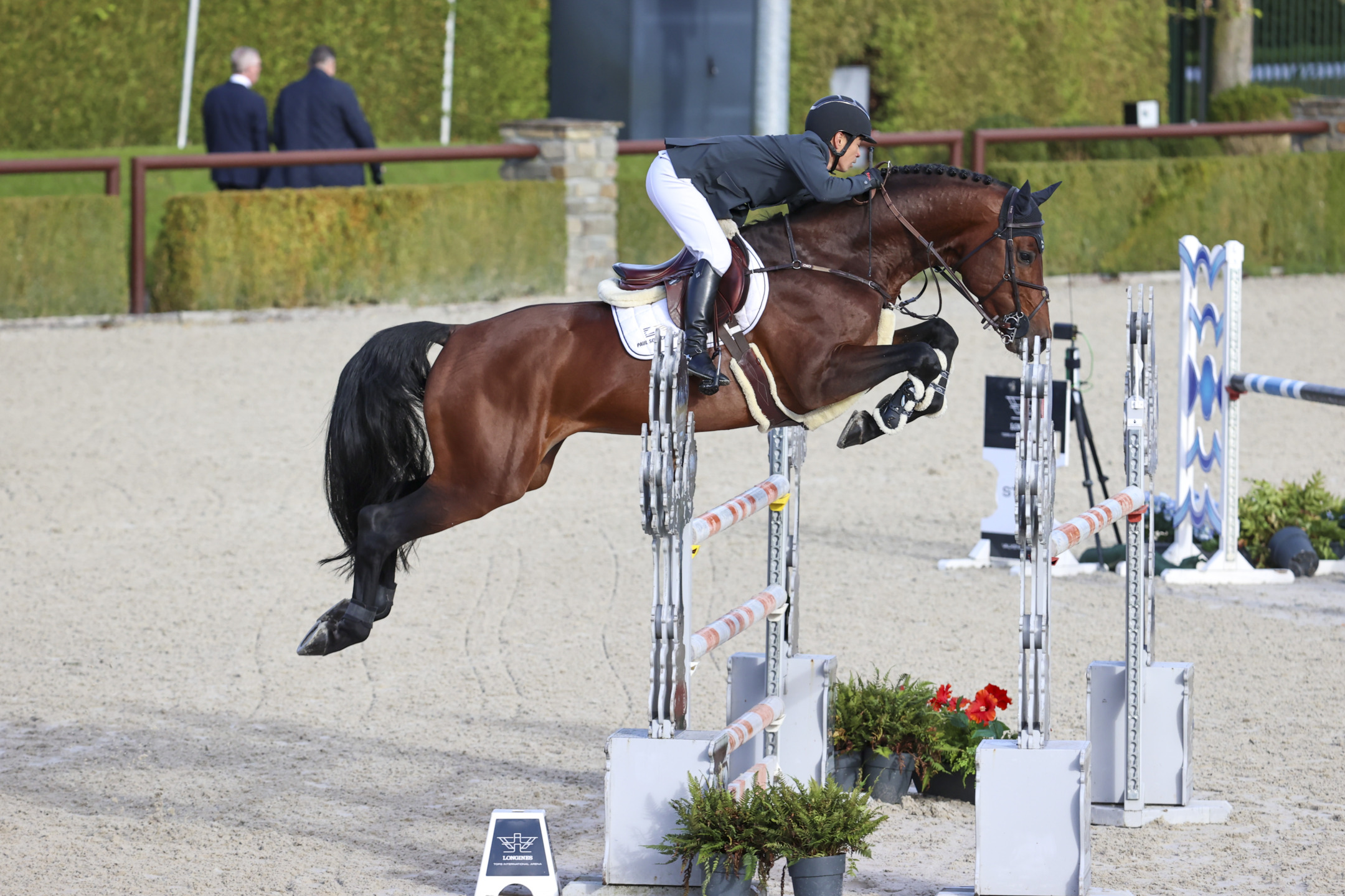 I risultati di sabato del WBFSH Studbooks Jumping Global Champions Trophy 2024 6 Sato Eiken JPN Meganus PS