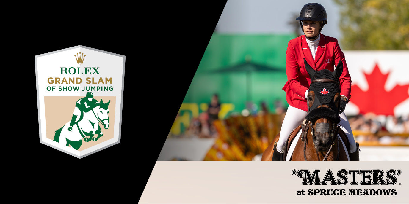 Rolex Grand Slam 2024: termina l'attesta per lo CSIO5* Spruce Meadows 'Masters' 1 Spruce Meadows 'Masters' locandina Rolex Grand Slam of Show Jumping