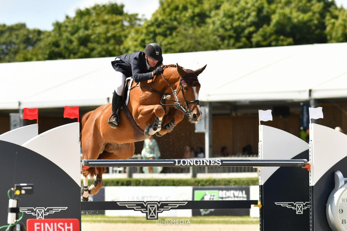 McLain Ward trionfa nel $70,000 CSI5* Winning Round all'Hampton Classic Horse Show 2024 1 McLain Ward (USA) su Contagious