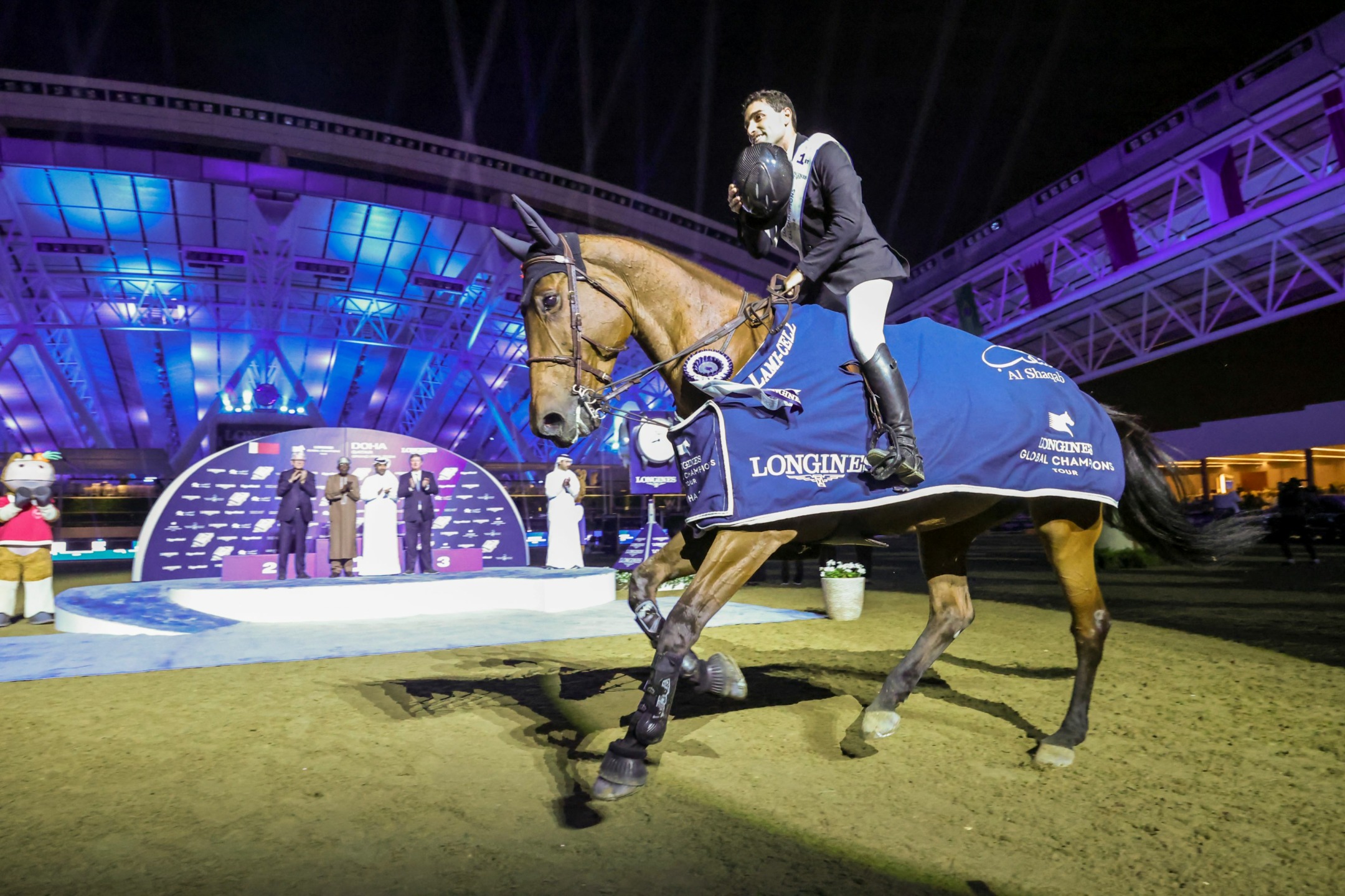 I primi 10 della ranking Longines Global Champions Tour si dirigono verso le finali di Rabat 2 Abdel Said Bonne Amie LGCT Grand Prix of Doha CSI5 1.60m 20240302 02SG6420 1
