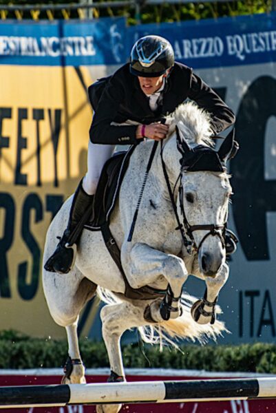 Davide Vitale vincitore dei campionati Young rider di Arezzo
