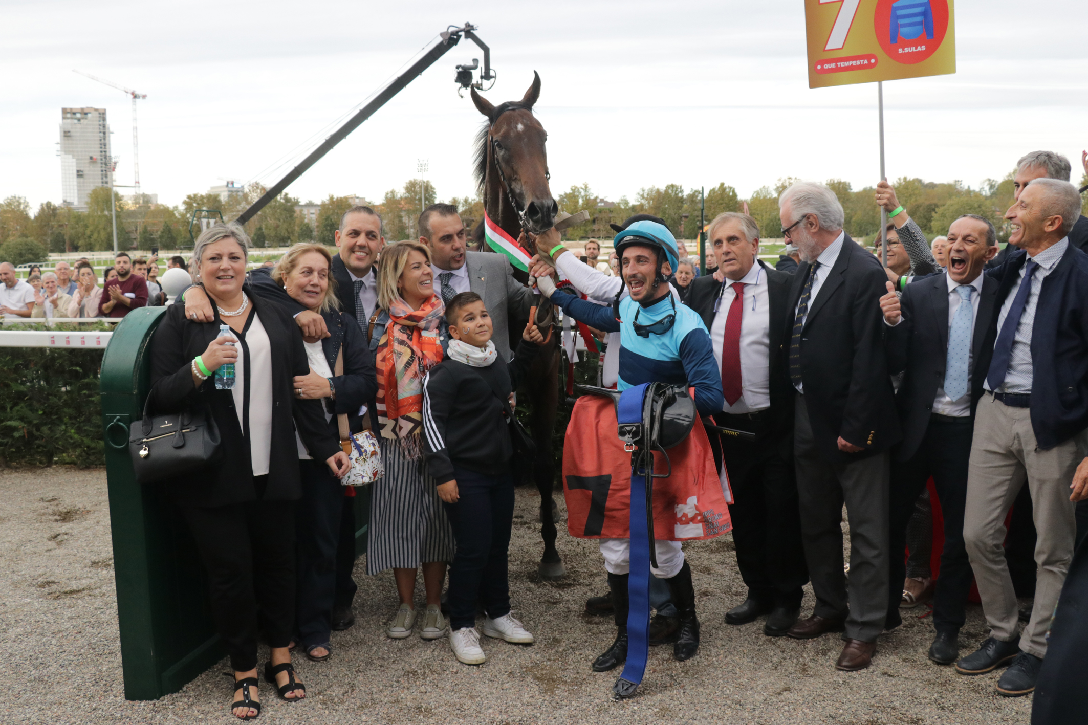 Super domenica all’Ippodromo Snai San Siro con la 102° edizione del “Gran Premio Enel Jockey Club” 2 GP JOCKEY CLUB Vincitore Que Tempesta 2023