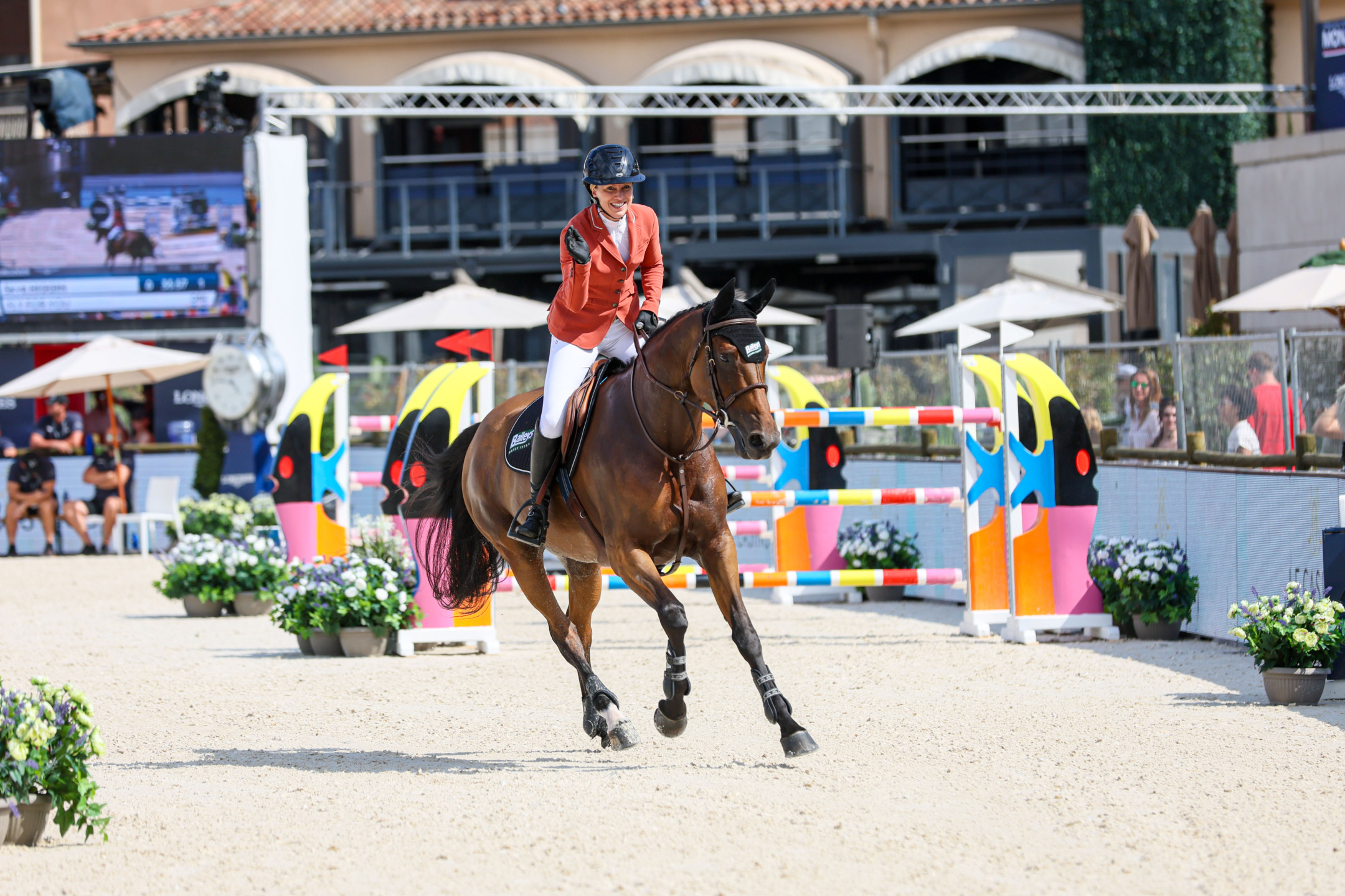 I primi 10 della ranking Longines Global Champions Tour si dirigono verso le finali di Rabat 11 LGCT MONACO 2024 306 Higgin Skye Fly for You CSI2 1.45m GP 06072024 R3LB0189