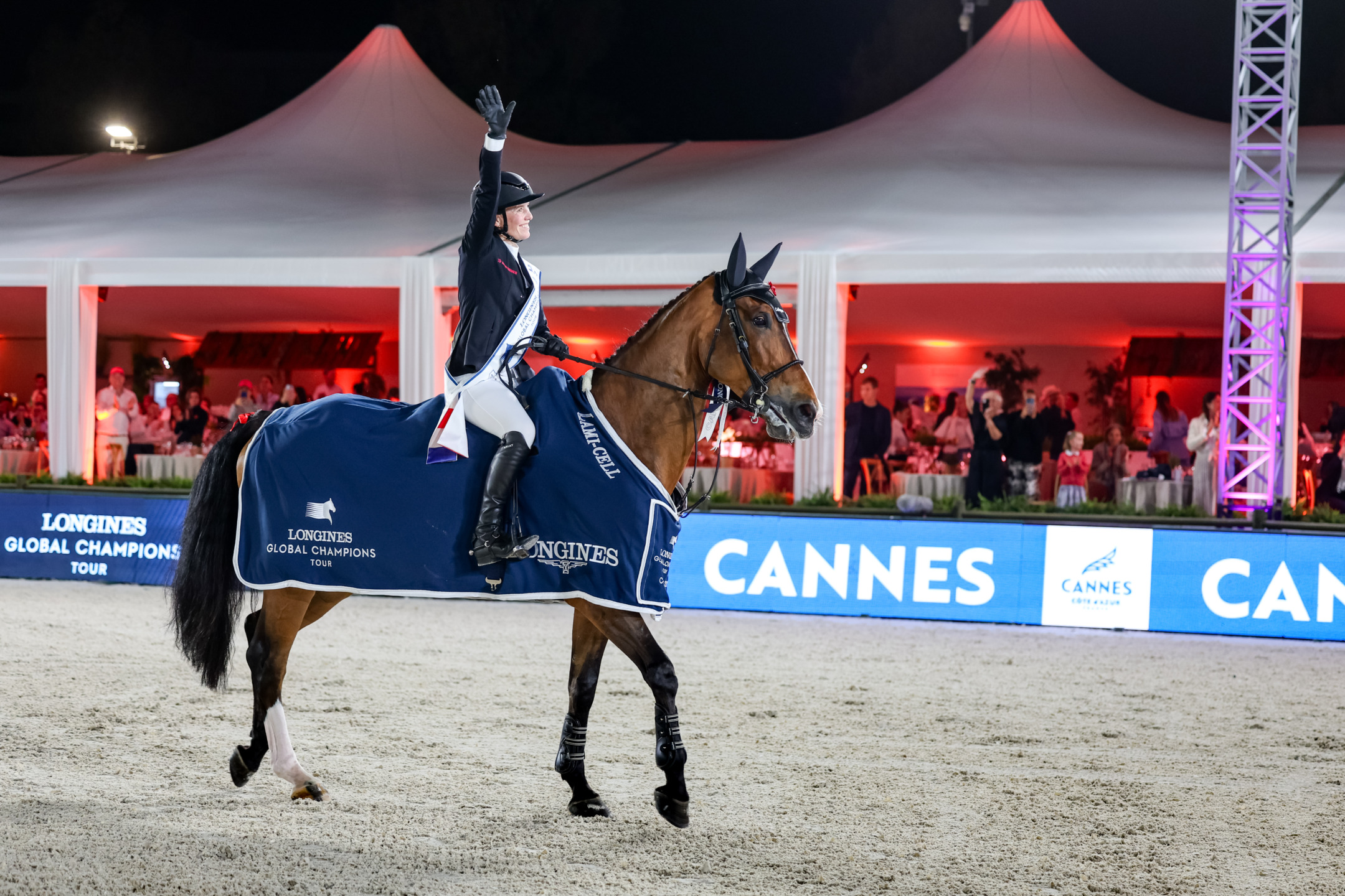I primi 10 della ranking Longines Global Champions Tour si dirigono verso le finali di Rabat 8 LGCT CANNES 080624 FG 20022