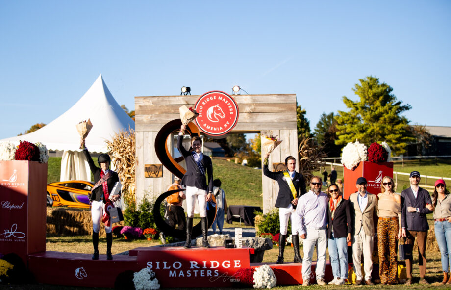 Brian Moggre taglia il nastro dei Silo Ridge Masters. 3 podium 3