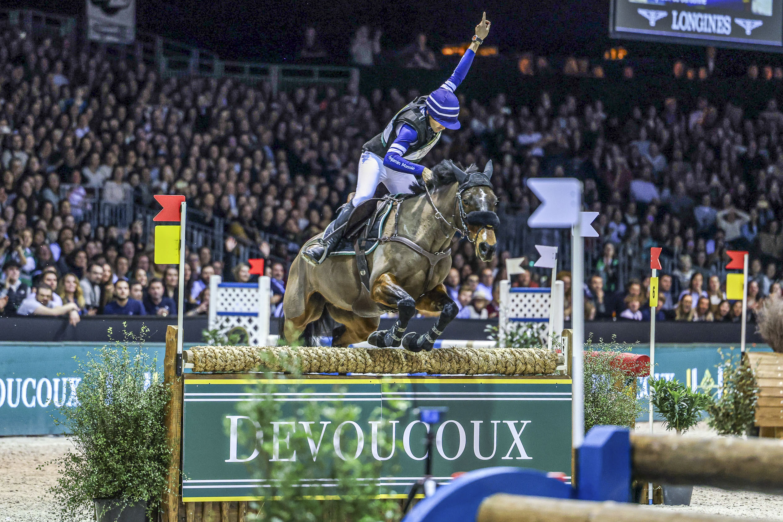 Jumping International de Bordeaux: scoprite l'edizione 2025. 1 Salon di Cheval Bordeaux dal 1978. Nella foto Harry Charles.
